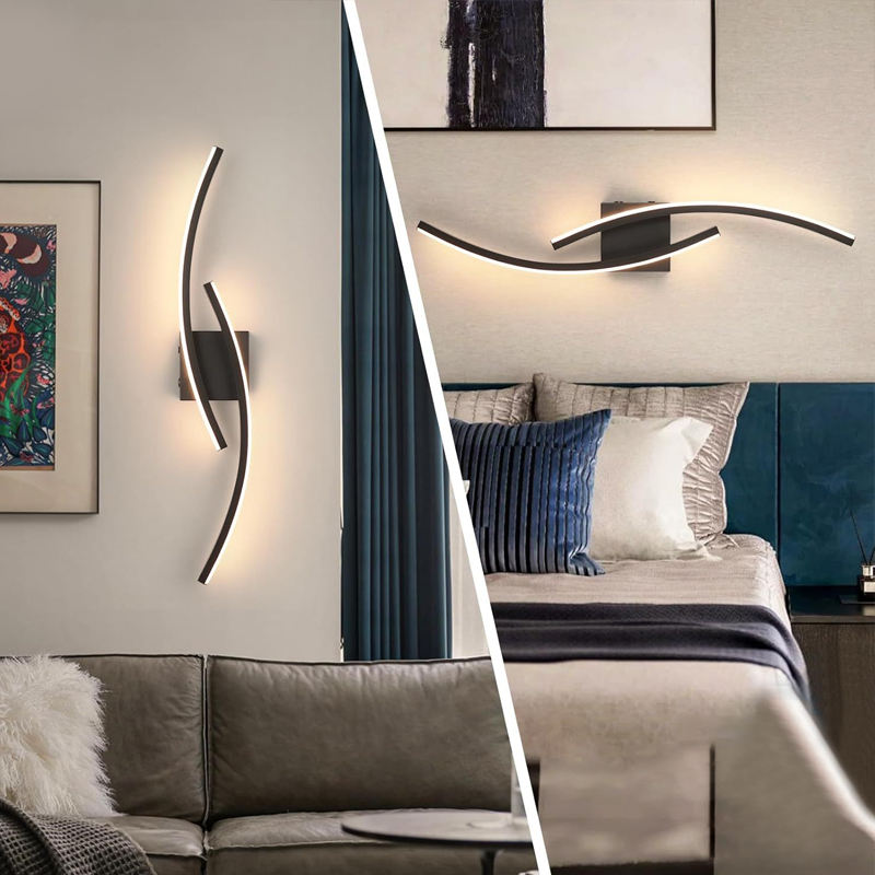 Daunton Modern Wall Sconce Charging Strip Wall Light