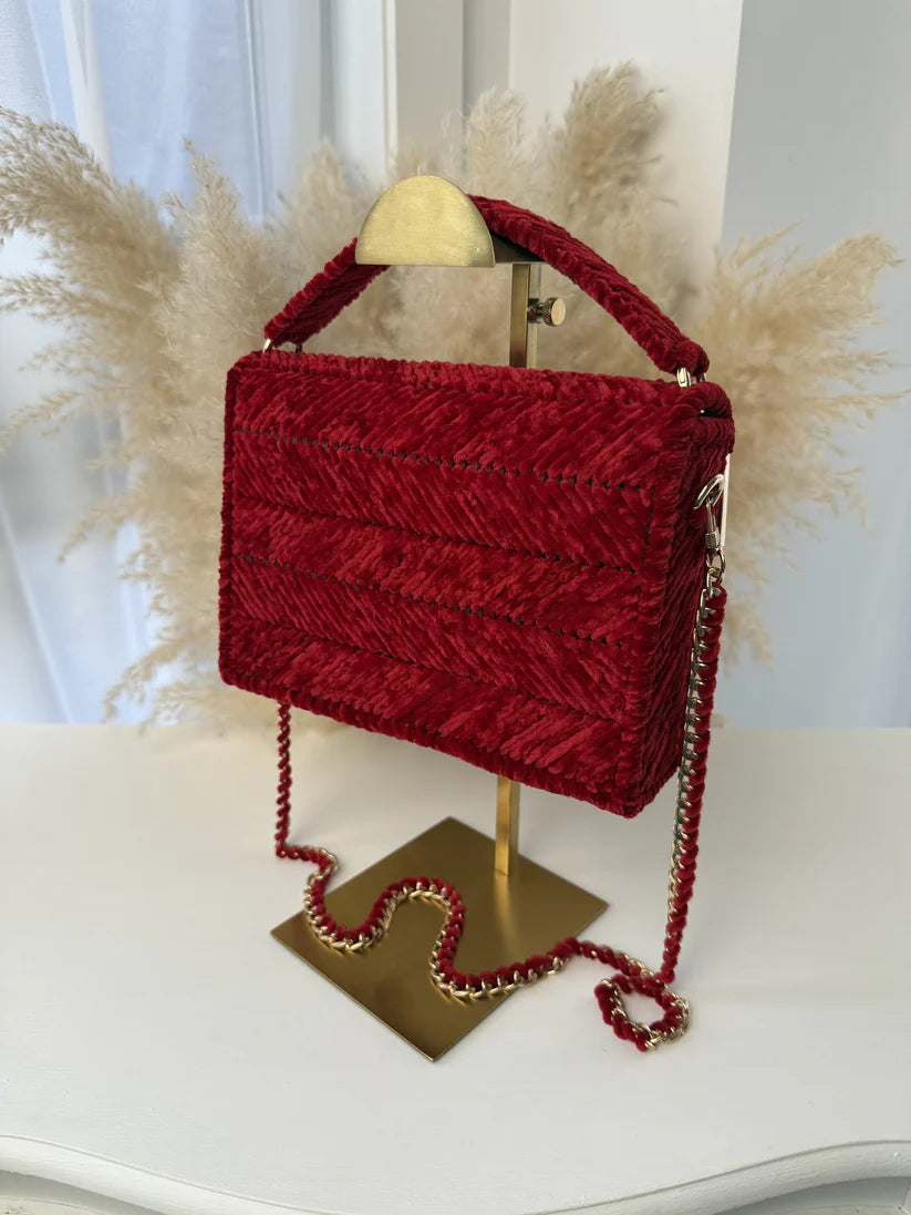 MICAH - Forest Green & Red