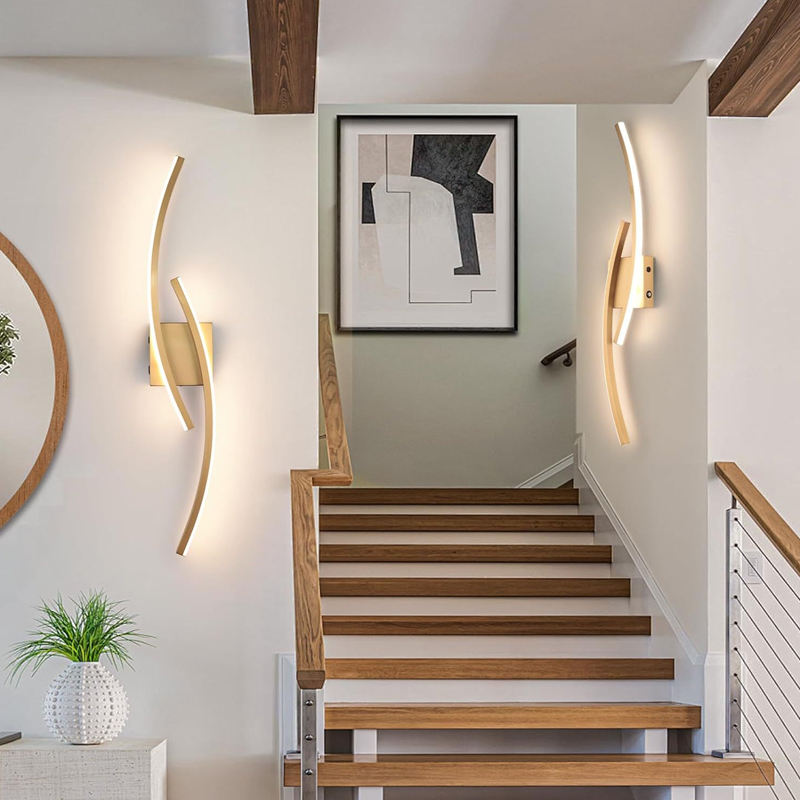 Daunton Modern Wall Sconce Charging Strip Wall Light