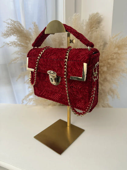 MICAH - Forest Green & Red