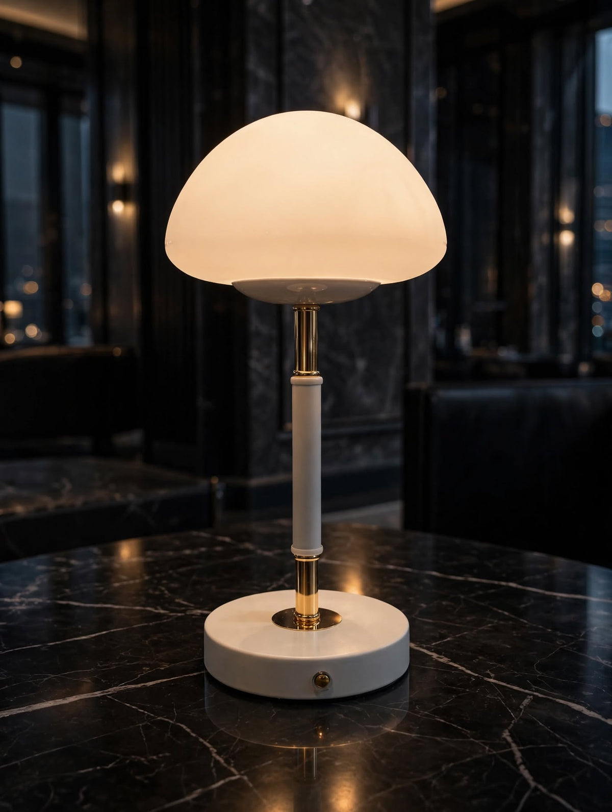 Mushroom Dome Table Lamp